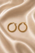 Boucles d'oreilles Créolement chic