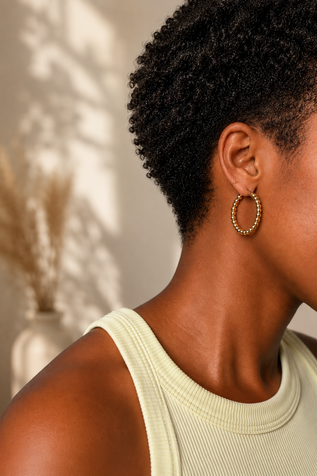 Boucles d'oreilles Créolement chic